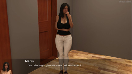 Porny Games: Ateşli evli kadın - bazı arkadaşlarıyla akşam yemeğine gidiyor (30)