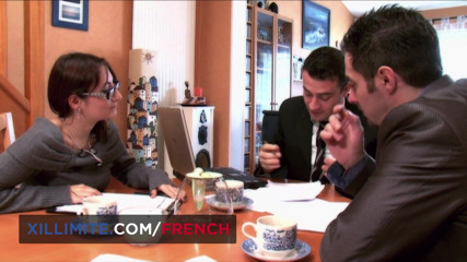 French girls at work: Tentazione anale con la milf francese bettina cox