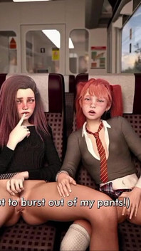 Innocent 18 Plus Teens Are Fucked in a Train