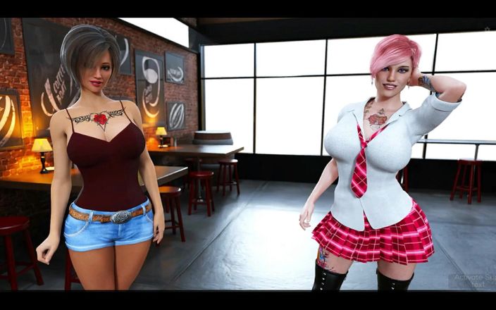 Miss Kitty 2K: Flirty F - Part 20 - BDSM Girl and Vanilla Girl