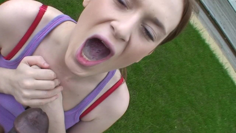 Digi Creationsxxx: British teen BBC BJ to cum swallow, ep.05