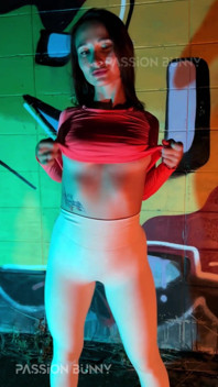 Sexy Flashing and Neon Night Fun