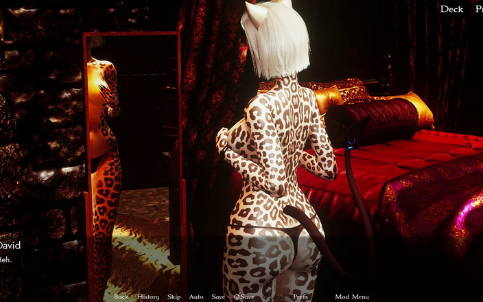 3D Cartoon Porn: Furrhouse 2: David Chandra'nın çıplak meme oyununu yakalıyor