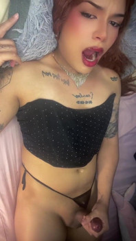 My First Cumshot Content - Trans Latina