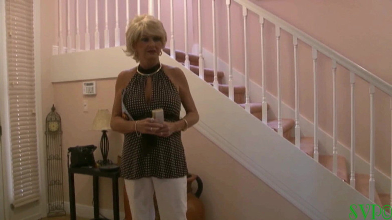 Nasty grannies: Big Tit GILF Has Stepsons Cock