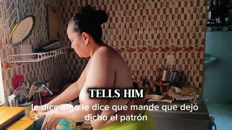 Milfcaliente69: A' il mio vecchio capo piace vedere il mio culo...