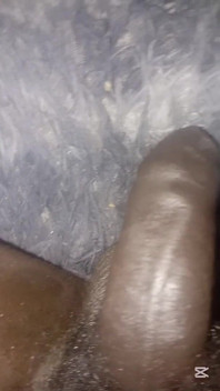 Cum Flowing off This Huge Black Allover the Follow