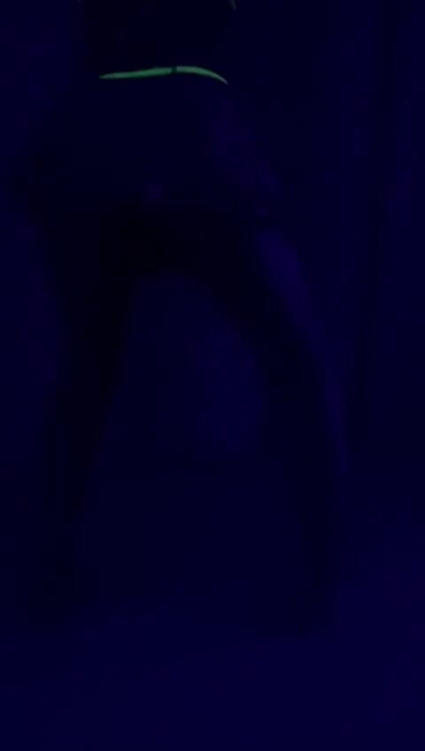 Caramela Sluty Wife: Twerking Perfect Body Short Skirt Neon Lingerie Close up MILF...