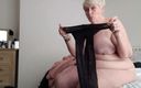 UK Joolz: Pantyhose Play Time Naked