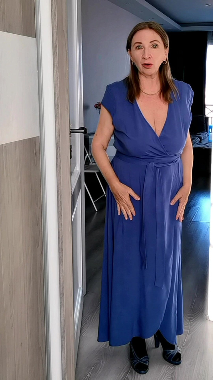 Maria Old: You Like My Lingerie? - Mature Temptation Turns Trouble Into Desire