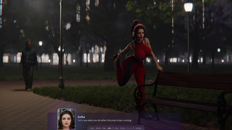 Hotgame Studio X: Hotwife Sofia - dag 2 - ontmoeting met tante V en sluier-app