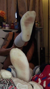 Verloren in meine dreckigen weißen socken