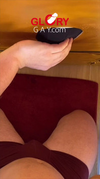 Thick Daddy Cock Gets Tongue & Lip Worship - First Load Too Early Down the Throat, Second in Cum Glass