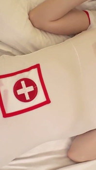 Petite Beauty Pleases Older Men in Sheer Nurse Cosplay and Raw Sex - Part 3