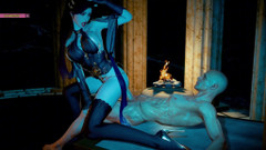 Soiyu Hentai: 曹英在运动中的曲线：动画梦女 - 3D 动画