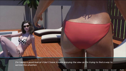 Visual Novels: Summer Scent bahagian 8 (laluan teman wanita)