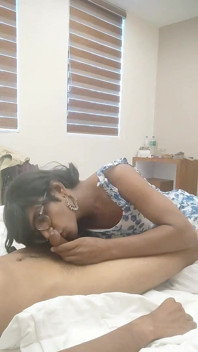 Indian Sissy Girl Blowjob POV