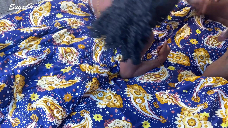 Sugarhug: 흑인 대물 자지와 섹스하고 온통 시오후키