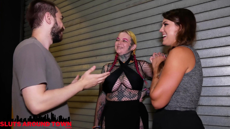 Sluts Around Town: Threesome after canceled concert
