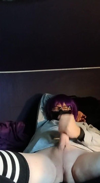 14 Minutes Jerking and Cumming with Raven Letrap