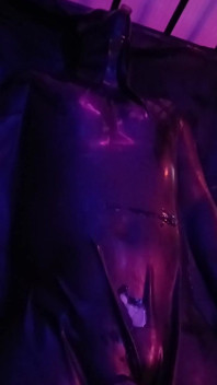 Cum in Rubber