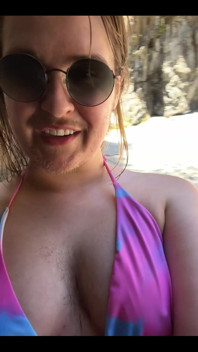 Flashing My Hairy Pits at the Beach