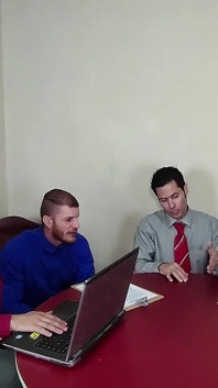 Suzie and Russah Helping the Bosses Close a Contract with Gringo Negao in Gangbang