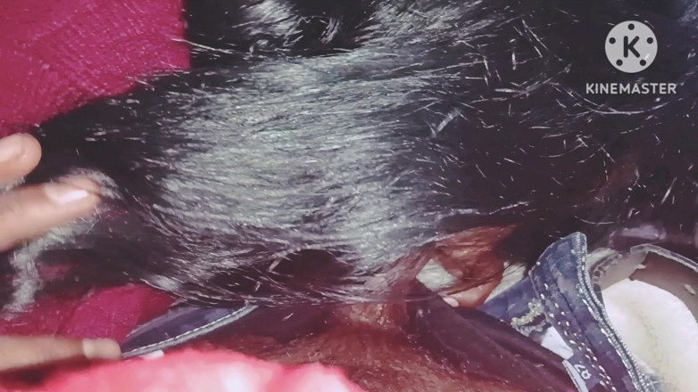 Sandeepp: Vallage Haryana Desi video avsugning i min styvbror