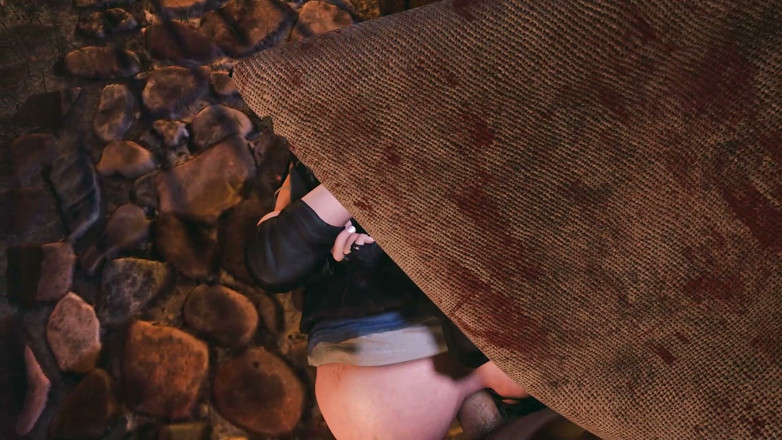 Wraith ward: ジル・バレンタインはストリートでボンデージセックスを経験した