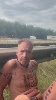 Naked Along Highway