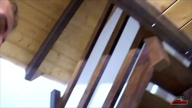 Vere Casalinghe Italia.: Duro golpe para culona madura esposa