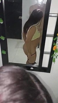 Fucking My Wife's Hot and Juicy Pussy 18 Year Old Brunette Young Woman Super Hot