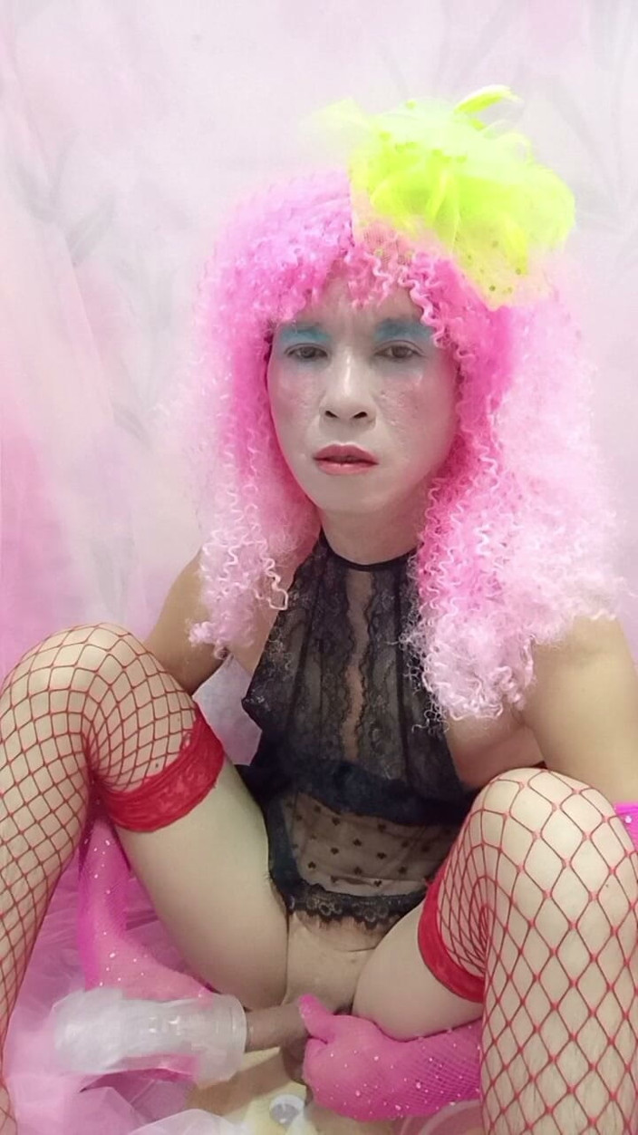 nguyen dang thien tri: Oanh Le Transgender Wearing Sexy Clothes Porn Cock