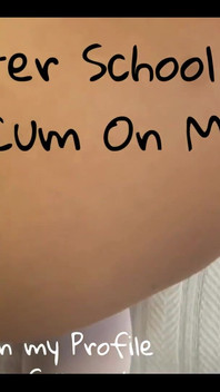 After Classes She Wants to Feel Her Stepdad’s Cum on Her Ass