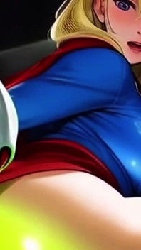 Om du någonsin trodde att supergirl behövde större bröst, mannen har jag en film för dig ...