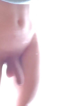 Hermosa travesti corrida
