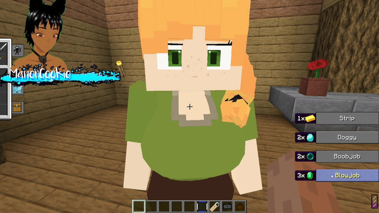 Manor Cookie: Minecraft Jenny Mod Fapcraft Its Alex! Minecraft से और वह Steve को विभिन्न तरीकों और सेक्स स्थितियों में चोदना चाहती है