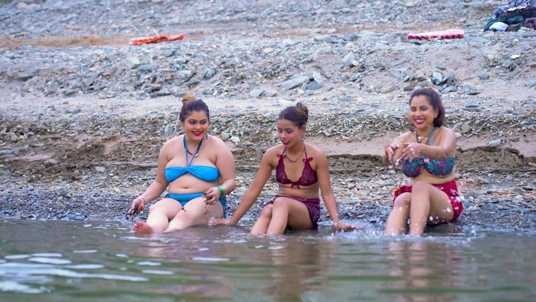 JAYESH GUPTA: A Lesbian Romance of Tina and Her Two Soulmates (threesome)