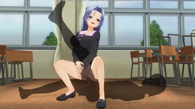 3D Hentai Shy Girl Fucking During the Break