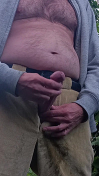 Pissing Pants, Wanking in the Woods Wearing Cords - Rockard Stepdaddy