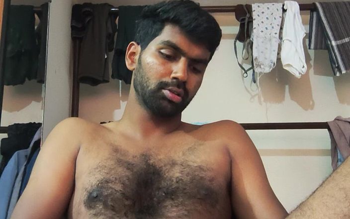 HornyHunk: Onanerar och äter min egen sperma