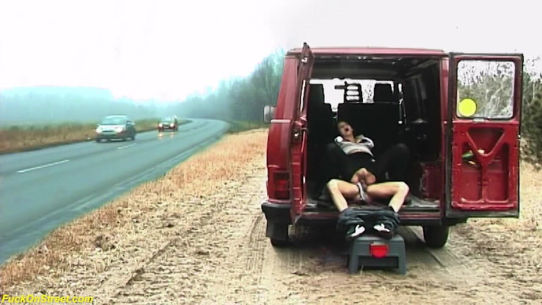 Goldwin pass: Crazy German couple fucking on street