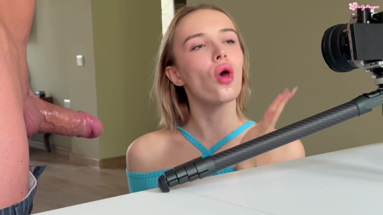 Polly Yangs: Behind the Scenes! Deep Throat for Polly Yangs!