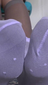 Dreifach Bestrumpfte Chefin, Einstimmung Auf Meeting, Ruinierter Orgasmus Und Sperma Lecken, POV, JOI