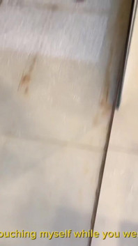 Surprising My Ebony Girlfriend in the Shower with My Big Cock!