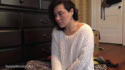 Natalie Wonder: Size queen stepsis doesn't take no for an answer and...