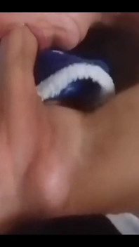 Stepmom Gives a Blowjob to Her Stepson's Big Cock, His Balls Don't Stop Moving!