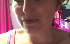 Hot Sexy Mature Woman Dances Topless and Bounces Her Tits Around to 65daysofstatic Whilst Taking a Break From Housework