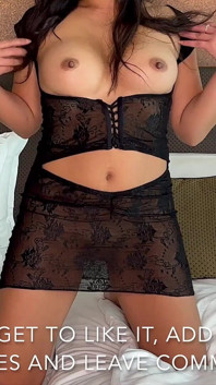 Masturbating in the Hotel with My Dildo