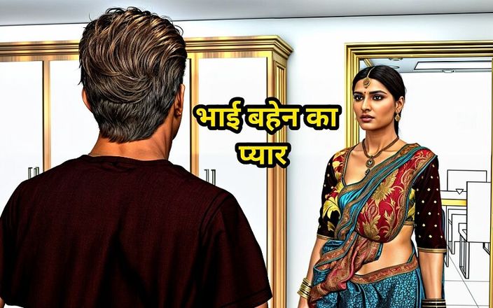 Piya Bhabhi: 由于丈夫的阴茎不会勃起的紧张关系，嫂子操了她自己的继兄弟